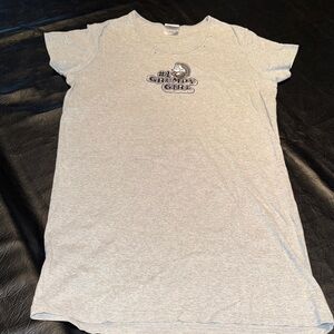 Disney Heather Gray Nightgown, FUC, size M, 100% Cotton